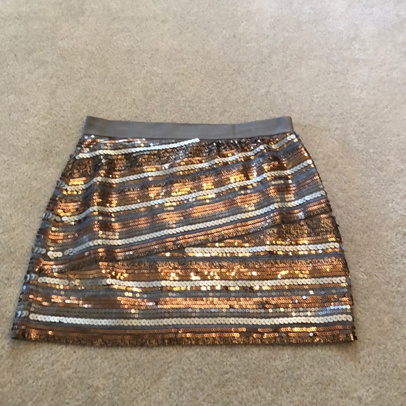 Sequin mini skirt - Picture 1 of 3